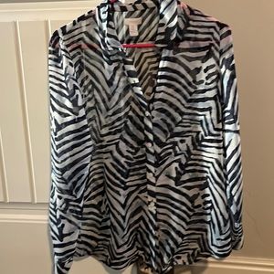 Sheer Chico top
